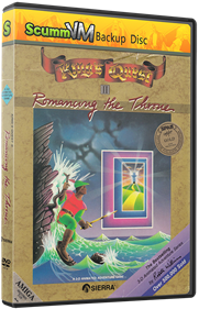 King's Quest II: Romancing the Throne - Box - 3D Image