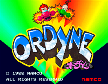 Ordyne - Screenshot - Game Title Image