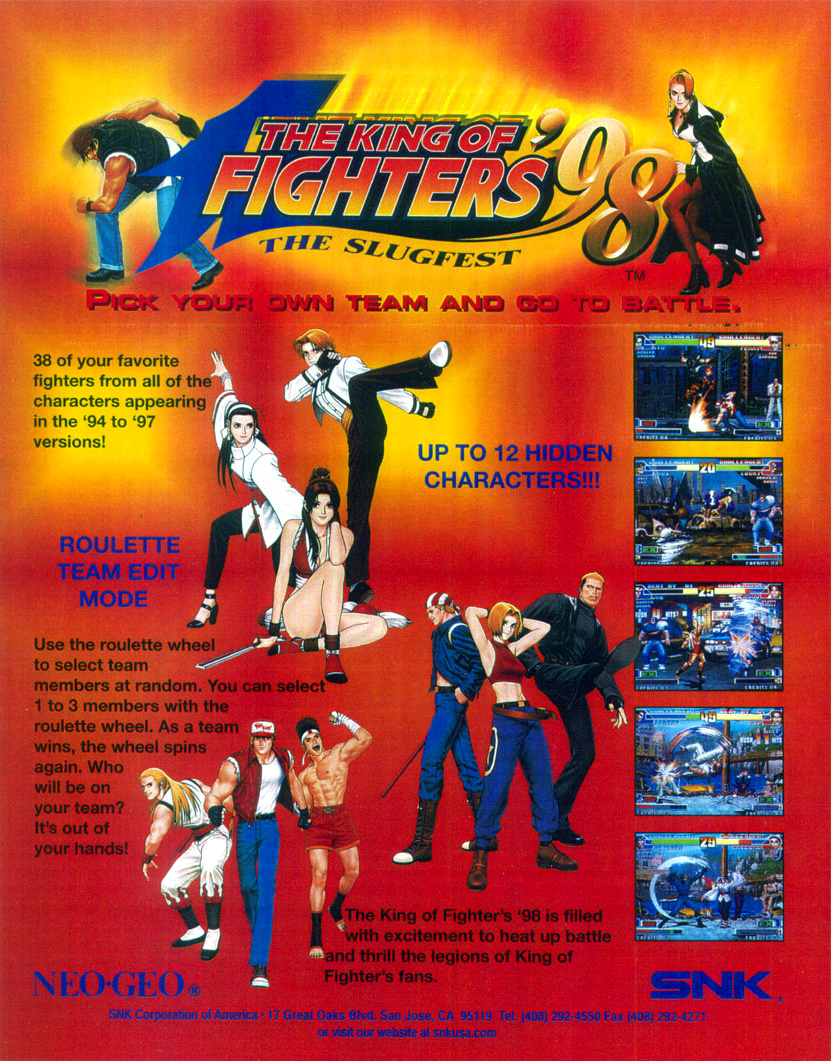 The King of Fighters '98: The Slugfest Images - LaunchBox Games Database