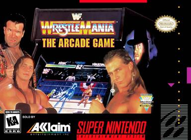 WWF WrestleMania: The Arcade Game - Box - Front Image