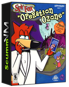 Spy Fox 3: Operation Ozone - Box - 3D Image