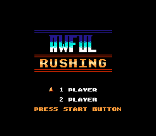 Awful Rushing - Screenshot - Game Title Image