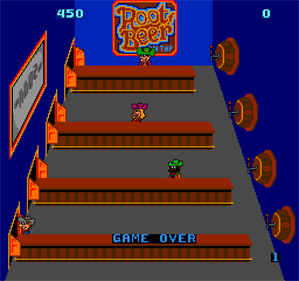 Tapper - Screenshot - Game Over Image