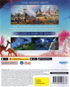 No Man's Sky - Box - Back Image