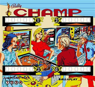 Champ - Arcade - Marquee Image