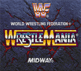 WWF WrestleMania: The Arcade Game - Screenshot - Game Title Image