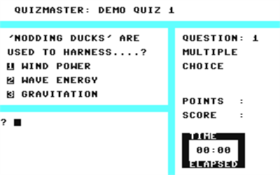 Quizmaster - Screenshot - Gameplay Image
