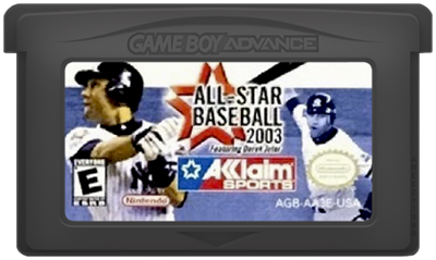 All-Star Baseball 2003 - Cart - Front Image