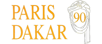 Paris Dakar 1990 - Clear Logo Image