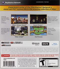 Best of PlayStation Network Vol. 1 - Box - Back Image