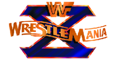 WWF Wrestlemania X 64 - Clear Logo Image