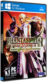 Phantasy Star Universe: Ambition of the Illuminus - Box - 3D Image