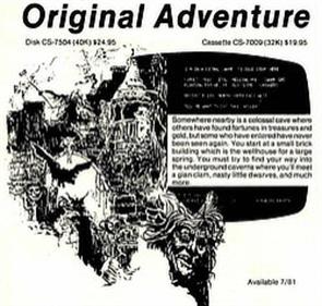 Original Adventure - Advertisement Flyer - Front Image