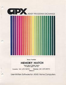 Memory Match - Box - Front Image