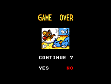 Tom and Jerry: The Movie - Screenshot - Game Over Image