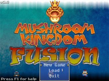 Mushroom Kingdom Fusion - Screenshot - Game Title Image