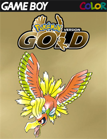 Pokémon Gold Version - Fanart - Box - Front Image