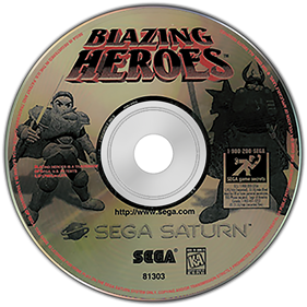 Blazing Heroes - Disc Image
