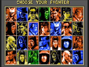 Mortal Kombat III Special - Screenshot - Game Select Image
