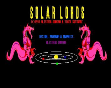 Solar Lords - Screenshot - Game Title Image