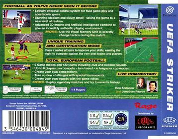 Striker Pro 2000 - Box - Back Image