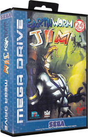 Earthworm Jim - Box - 3D Image