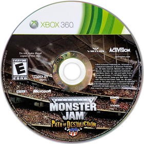 Monster Jam: Path of Destruction - Disc Image
