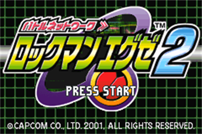 Mega Man Battle Network 2 - Screenshot - Game Title Image