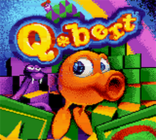 Q*bert - Screenshot - Game Title Image