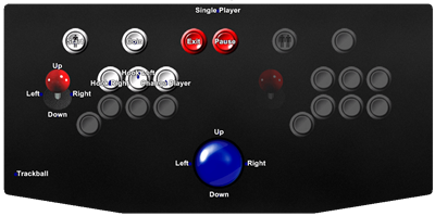 Championship Bowling - Arcade - Controls Information Image