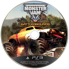 Monster Jam: Battlegrounds - Fanart - Disc Image