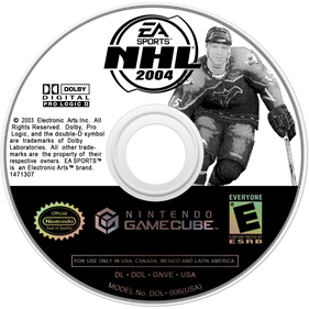 NHL 2004 - Disc Image