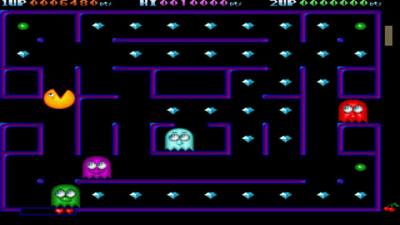 Deluxe Pac-Man - Screenshot - Gameplay Image