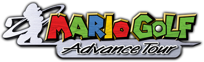 Mario Golf: Advance Tour - Clear Logo Image