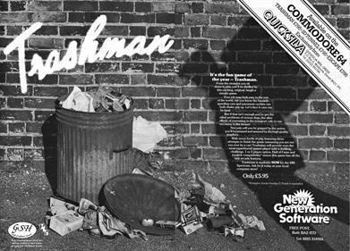 Trashman (New Generation) - Advertisement Flyer - Front Image