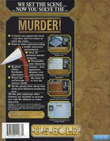 Murder! - Box - Back Image