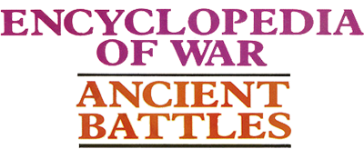 Encyclopedia of War: Ancient Battles - Clear Logo Image