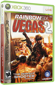 Tom Clancy's Rainbow Six: Vegas 2 - Box - 3D Image