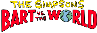 The Simpsons: Bart vs. the World - Clear Logo Image