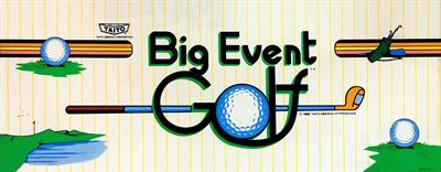 Big Event Golf - Arcade - Marquee Image