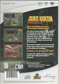 Duke Nukem Mobile - Box - Back Image