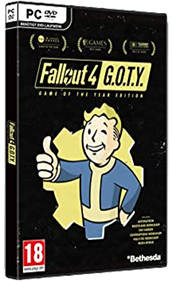 Fallout 4: Game of the Year Edition - Box - 3D Image
