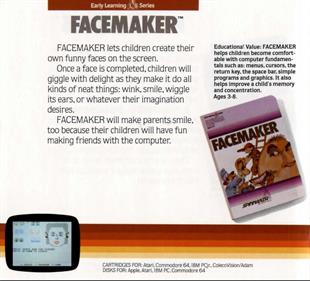 FaceMaker - Advertisement Flyer - Front Image