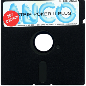 Strip Poker II Plus - Disc Image