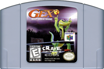 Gex 3: Deep Cover Gecko - Cart - Front Image