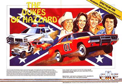 The Dukes of Hazzard - Advertisement Flyer - Front Image