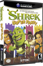 Shrek: Super Party - Box - 3D Image