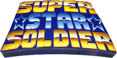Super Star Soldier - Clear Logo Image