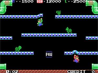 Mario Bros. - Screenshot - Gameplay Image