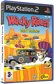 Wacky Races: Mad Motors - Box - 3D Image